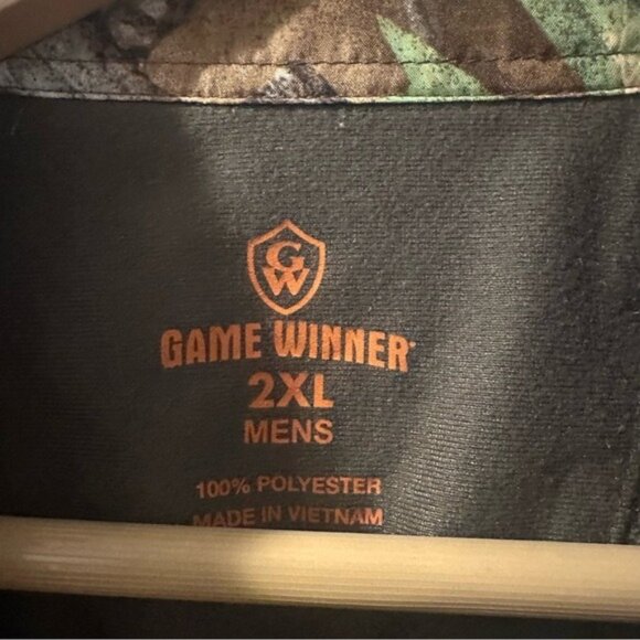 Game Winner Camo Long Sleeve Button Shirt Men’s 2XL | Outdoors Hunt Gorpcore - Picture 8 of 11